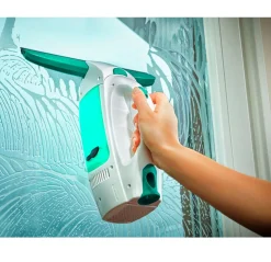 Fensterreiniger|Die moderne Hausfrau Fenstersauger "Dry & Clean" mit Stiel und Einwascher