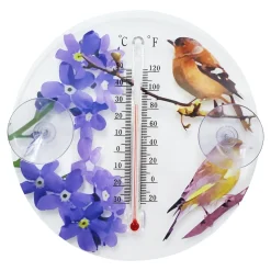 Thermometer|Die moderne Hausfrau Fenster-Thermometer "Frühling"