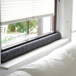 Zugluftstopper|Zugluftstopper|Die moderne Hausfrau Fenster-Zugluftstopper anthrazit