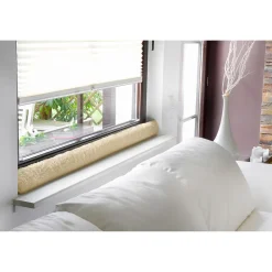 Zugluftstopper|Zugluftstopper|Die moderne Hausfrau Fenster-Zugluftstopper natur