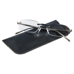 Sehhilfen·Lesebrillen|Die moderne Hausfrau Fertiglesebrille + Gratis Etui grau