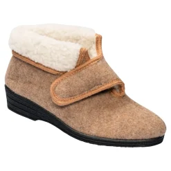 Stiefeletten|Die moderne Hausfrau Filz-Hausschuh "Tina"