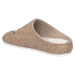 Hausschuhe|Die moderne Hausfrau Filz-Pantolette „Edelweiß“