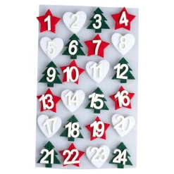 Weihnachtsdekoration·Adventskalender|Die moderne Hausfrau Filzsticker „Adventskalender“