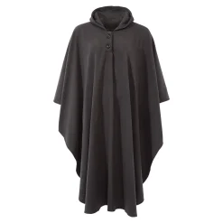 Ponchos|Die moderne Hausfrau Fleece-Rollstuhl-Poncho
