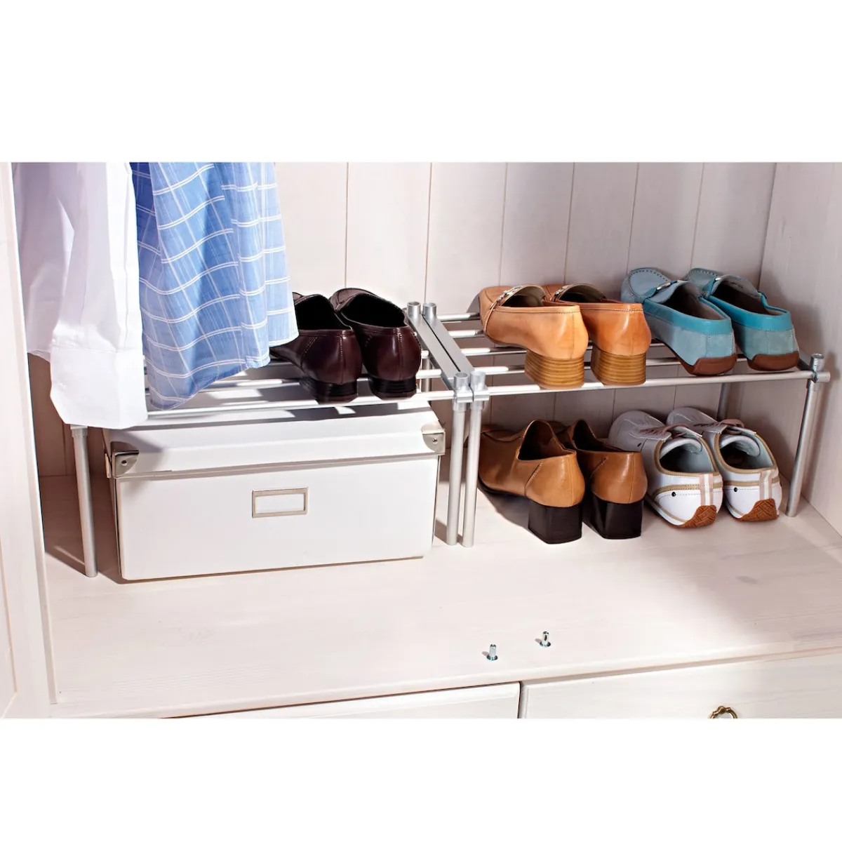 Die moderne Hausfrau Flexibles Stapelregal