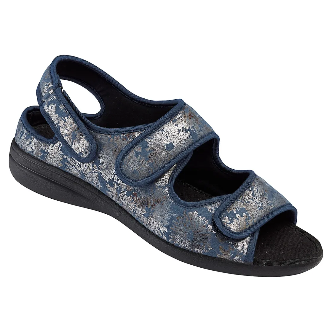 Sandalen|Die moderne Hausfrau Flexi-Damensandale "Gabi"