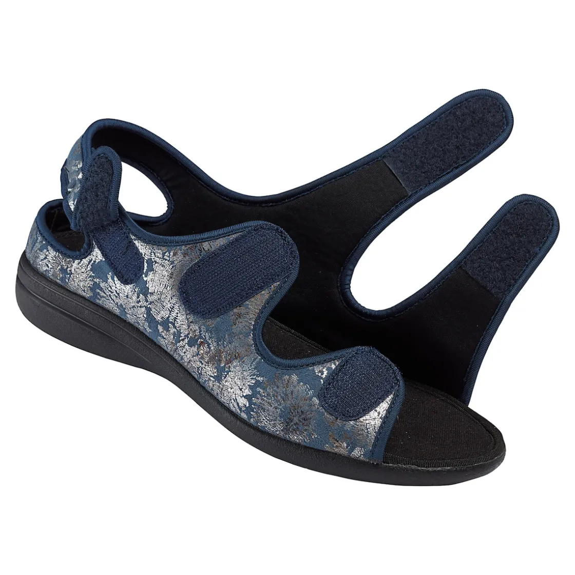 Sandalen|Die moderne Hausfrau Flexi-Damensandale "Gabi"