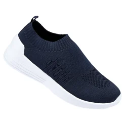 Sportschuhe|Die moderne Hausfrau Flexi-Damenschuh "Federleicht" marine