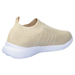 Sportschuhe|Die moderne Hausfrau Flexi-Damenschuh "Federleicht" beige