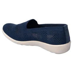 Slipper & Mokassins|Die moderne Hausfrau Flexi-Slipper "Inge" marine