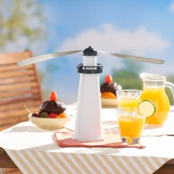 Tierabwehr Indoor|Die moderne Hausfrau Fliegenwedler „Leuchtturm“