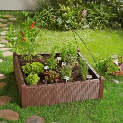 Die moderne Hausfrau Foliengewächshaus 