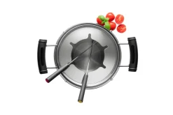 Fonduetöpfe & -Sets|Die moderne Hausfrau Fondueset, Edelstahl -
