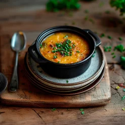 Töpfe|Die moderne Hausfrau Freyersbacher Mini Cocotte 9 cm Gusseisen, Kleiner Emaille Topf | Rund, mit Brett und Tuch