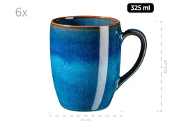 Geschirrsets|Die moderne Hausfrau Frühstücksset, Keramik OSSIA