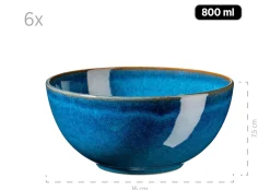 Geschirrsets|Die moderne Hausfrau Frühstücksset, Keramik OSSIA