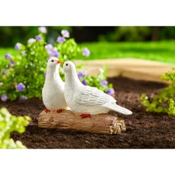 Gartendekoration ·Gartenfiguren|Gartenfiguren|Die moderne Hausfrau Friedenstauben