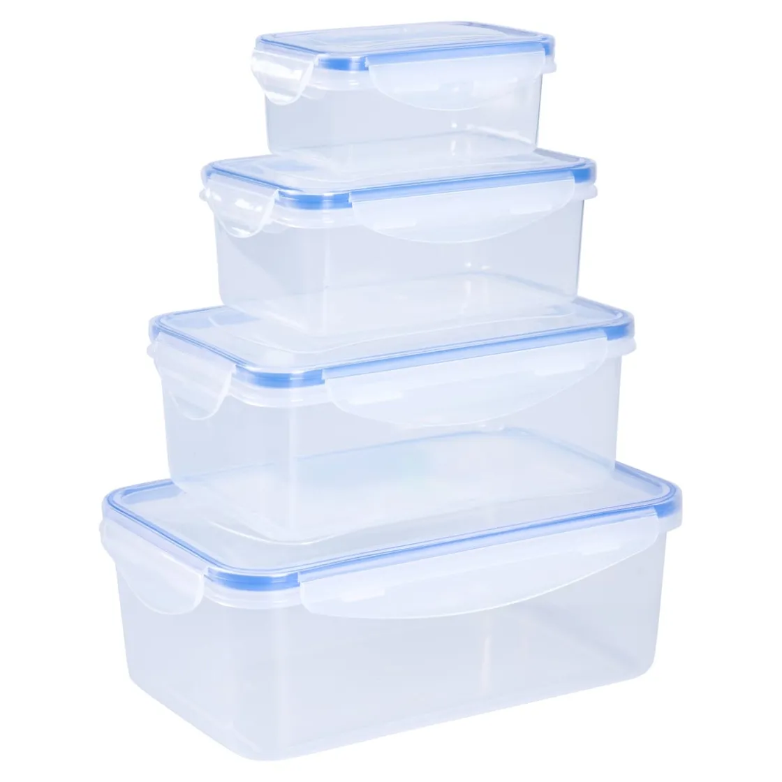 Lebensmittelbehälter|Die moderne Hausfrau Frischhaltedosen, 4 Stück