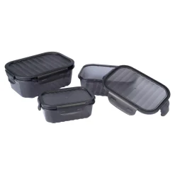 Lebensmittelbehälter|Die moderne Hausfrau Frischhaltedosen „Klick“, 3 Stück