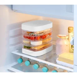 Lebensmittelbehälter|Die moderne Hausfrau Frischhaltedosen-Etagere "2 in 1 Party", 6-stöckig