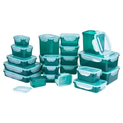 Lebensmittelbehälter|Die moderne Hausfrau Frischhaltedosen-Set „Klickverschluss“, 42-teilig