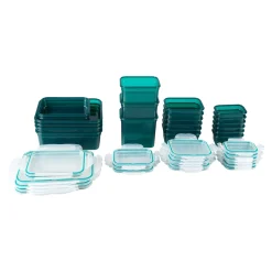 Lebensmittelbehälter|Die moderne Hausfrau Frischhaltedosen-Set „Klickverschluss“, 42-teilig