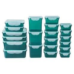 Lebensmittelbehälter|Die moderne Hausfrau Frischhaltedosen-Set „Klickverschluss“, 42-teilig