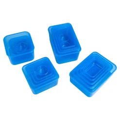 Lebensmittelbehälter|Die moderne Hausfrau Frischhaltedosen-Set mit Klickverschluss, 20 Stück