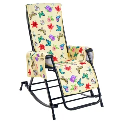 Osterdekoration|Sesselschoner|Die moderne Hausfrau Frottee-Sesselschoner „Schmetterling“