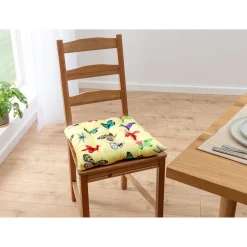 Kissen·Sitzkissen|Outdoor Textilien·Outdoor Sitzauflagen|Die moderne Hausfrau Frottee-Sitzkissen „Schmetterling“