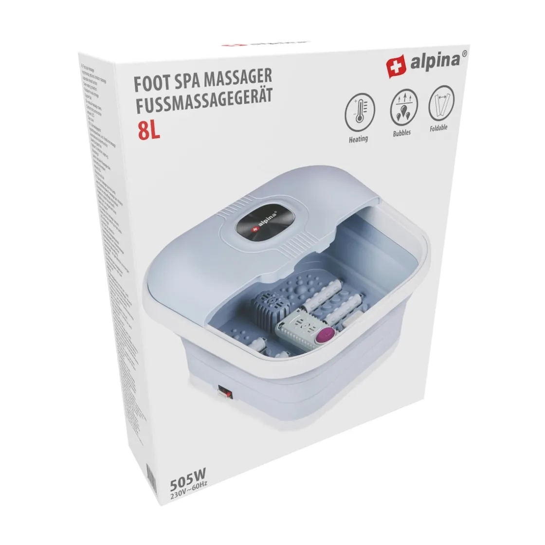 Fußpflegeprodukte·Fußbäder|Fußbäder|Die moderne Hausfrau Fußbad mit Massage