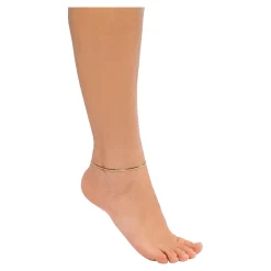 Schmuck & Uhren ·Armbänder|Die moderne Hausfrau Fußkettchen „Blume“, 3 Stück