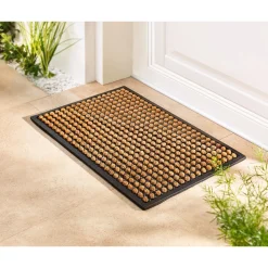 Schmutzfangmatten|Die moderne Hausfrau Fußmatte „Punkte“