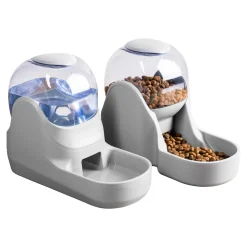Hundebedarf|Katzenbedarf|Die moderne Hausfrau Futter- und Wasserspender, Set