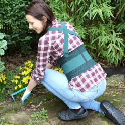 Bandagen·Geradehalter & Rückenstützgürtel|Die moderne Hausfrau Garten aktiv Stützgürtel grün