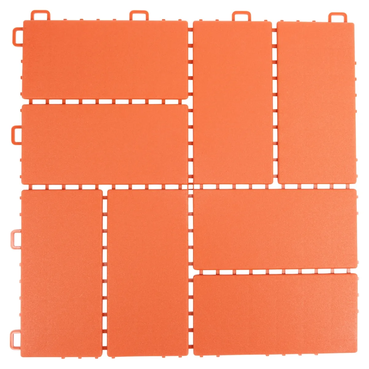 Die moderne Hausfrau Gartenplatten, 4 Stück terracotta