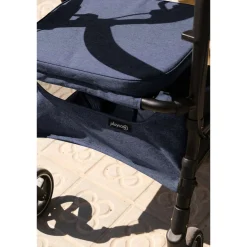 Rollatoren|Die moderne Hausfrau Gehhilfe W05 mit Sitztasche, klappbar