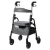Rollatoren|Die moderne Hausfrau Gehhilfe W04 mit Sitztasche, klappbar grau