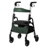 Rollatoren|Die moderne Hausfrau Gehhilfe W04 mit Sitztasche, klappbar grün