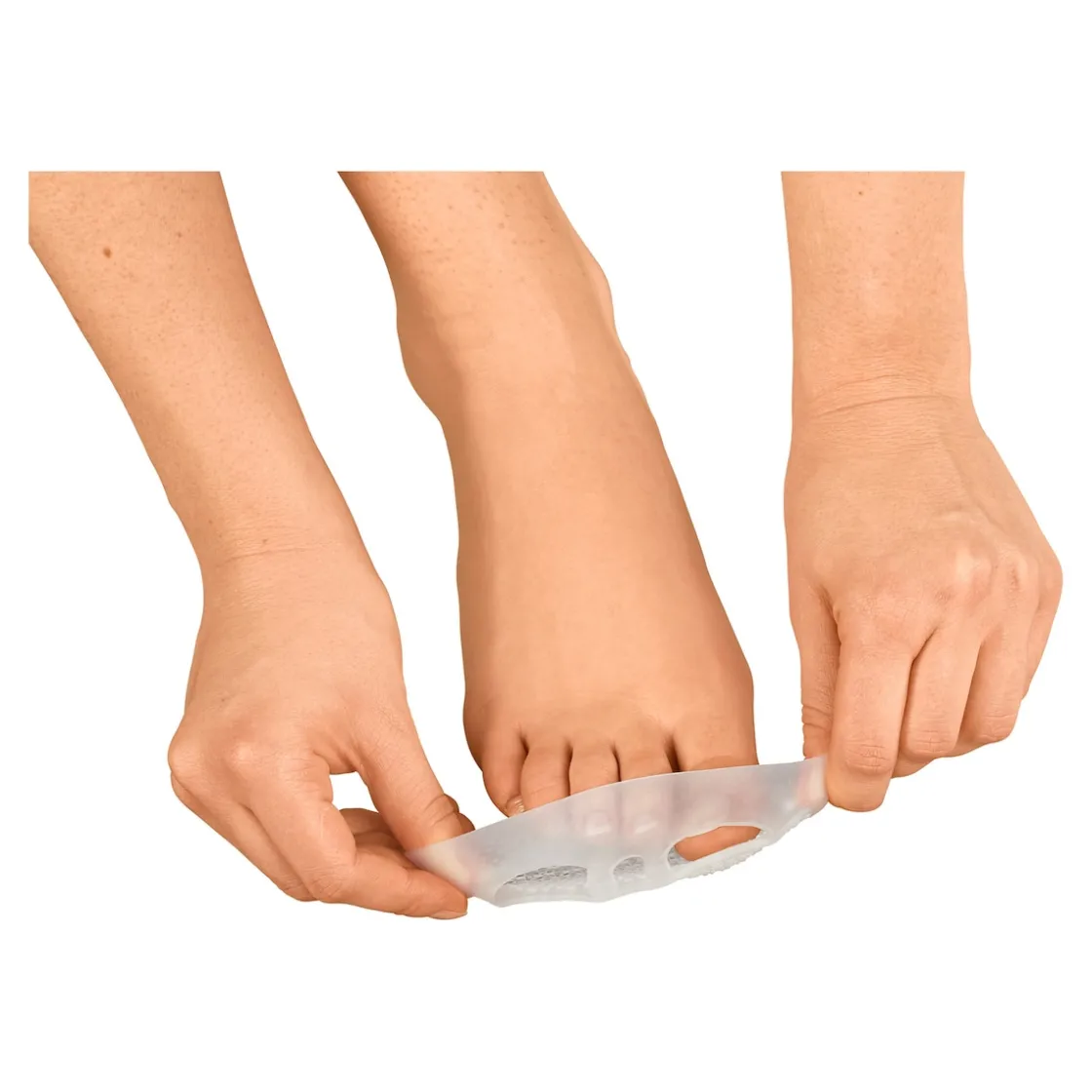 Fußpflegeprodukte·Fußschutz|Die moderne Hausfrau Gel-Fußkissen mit Zehentrenner, 2 Stück
