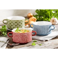 Schalen & Schüsseln|Die moderne Hausfrau Genuss-Töpfchen, 3 Stück je 470 ml