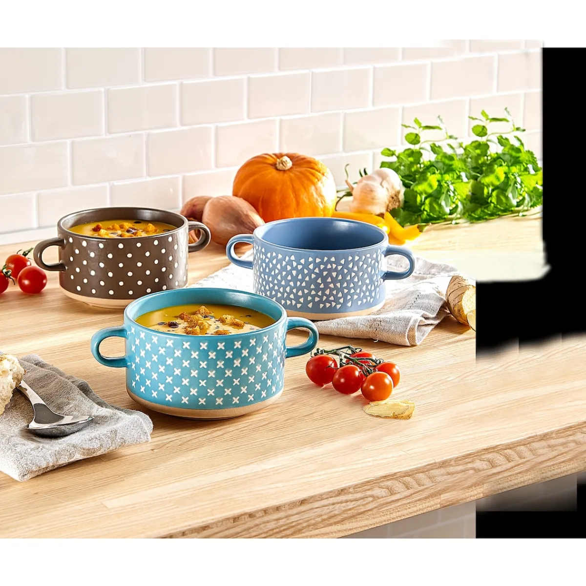 Die moderne Hausfrau Genuss-Töpfchen „Exquisit“, 3 Stück