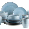 Die moderne Hausfrau Geschirr Set, Steinzeug Valmera Hellblau