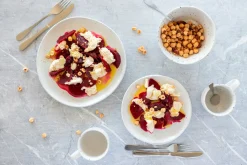 Geschirrsets|Die moderne Hausfrau Geschirr-Set, Keramik Andoro 4 x Speisteller, 4 x Dessertteller, 4 x Kaffeebecher, 4 x Müslischale