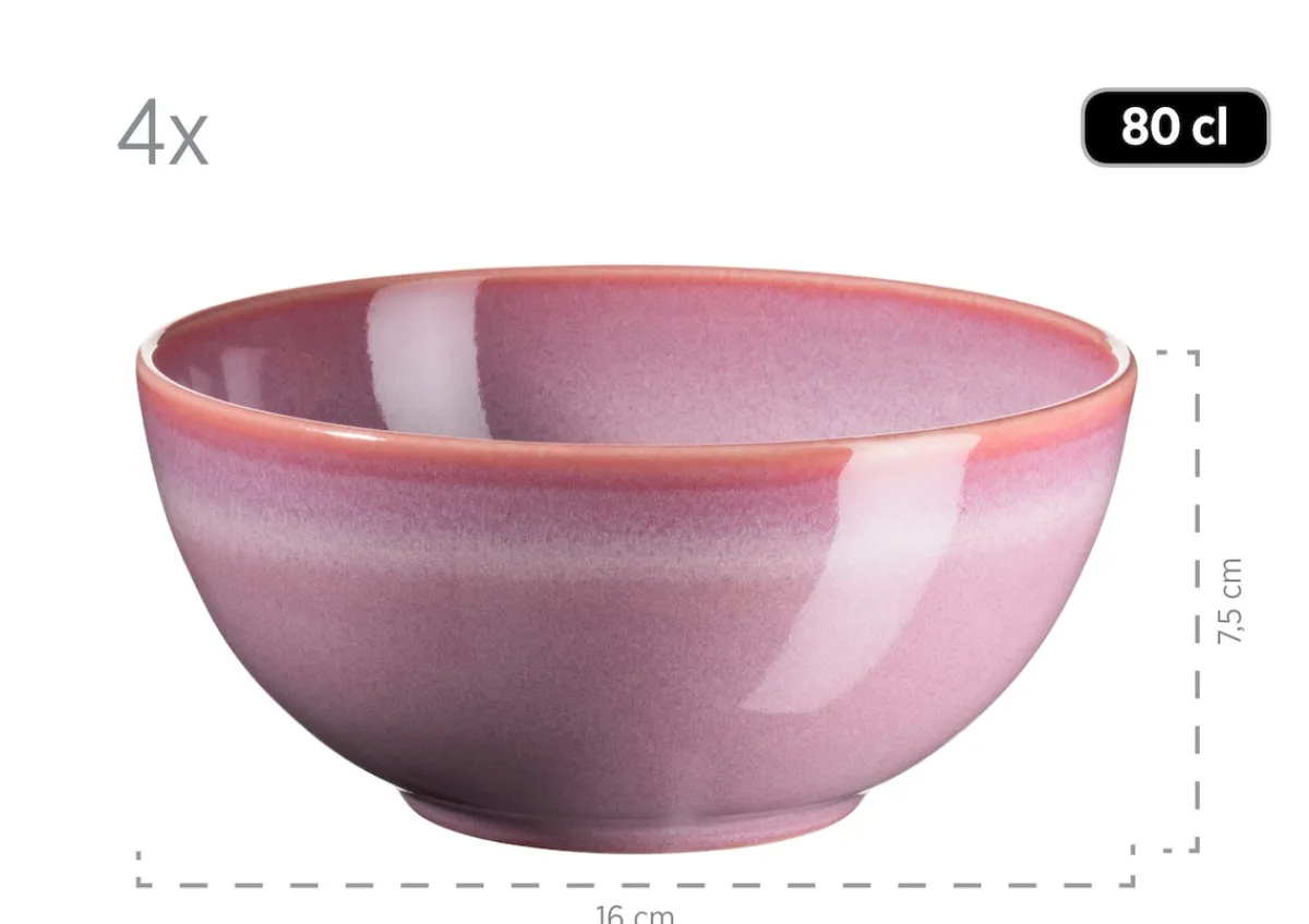 Die moderne Hausfrau Geschirr-Set, Keramik Ossia Sand, Hellblau