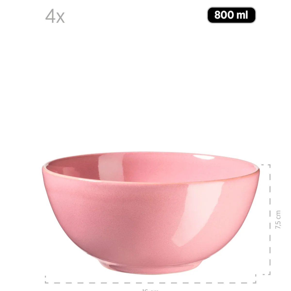 Die moderne Hausfrau Geschirr-Set, Keramik Ossia Sand, Hellblau