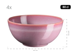 Geschirrsets|Die moderne Hausfrau Geschirr-Set, Keramik Ossia Hellblau