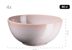 Geschirrsets|Die moderne Hausfrau Geschirr-Set, Keramik Ossia Hellblau