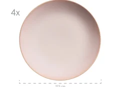 Geschirrsets|Die moderne Hausfrau Geschirr-Set, Keramik Ossia Hellblau